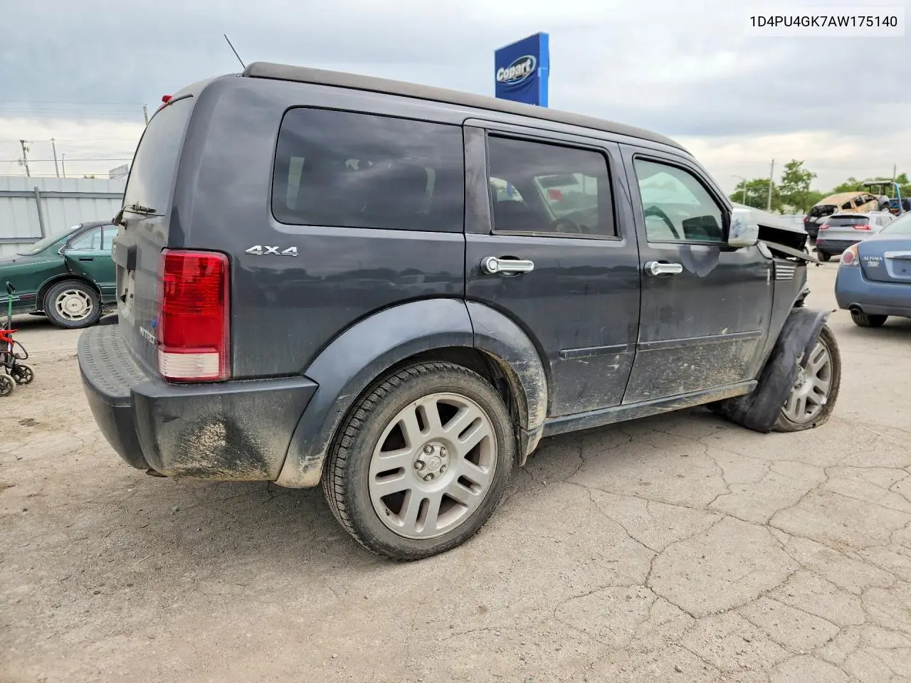 2010 Dodge Nitro Heat VIN: 1D4PU4GK7AW175140 Lot: 55402396