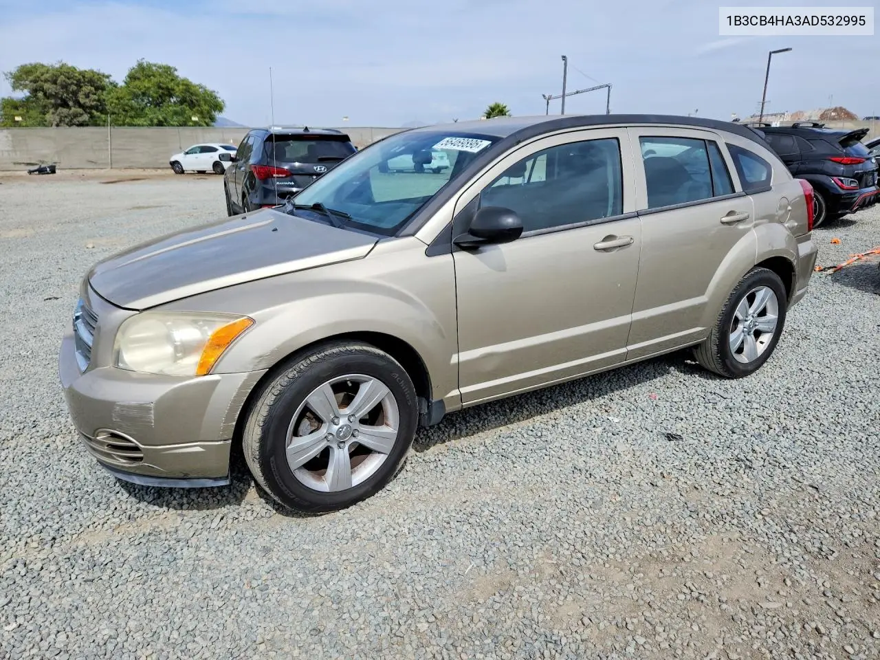 2010 Dodge Caliber Sxt VIN: 1B3CB4HA3AD532995 Lot: 56469896