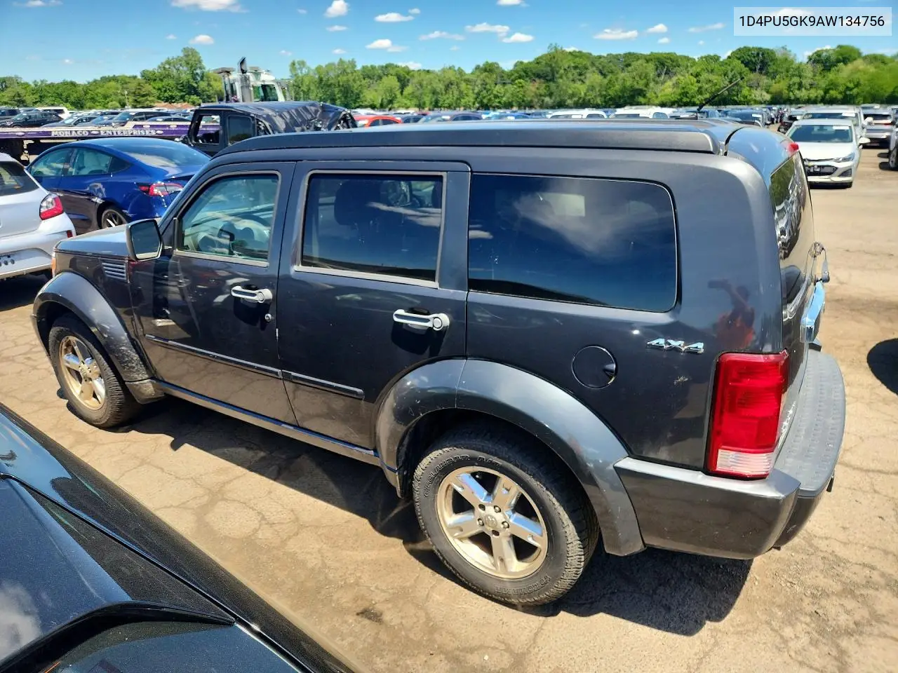 2010 Dodge Nitro Sxt VIN: 1D4PU5GK9AW134756 Lot: 56801526