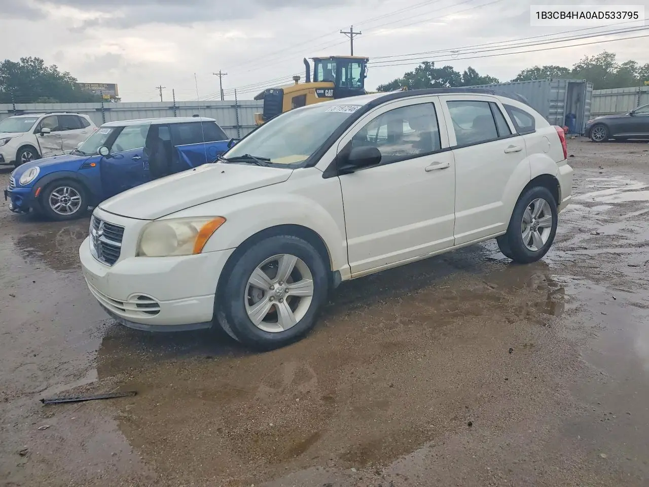 2010 Dodge Caliber Sxt VIN: 1B3CB4HA0AD533795 Lot: 57197246