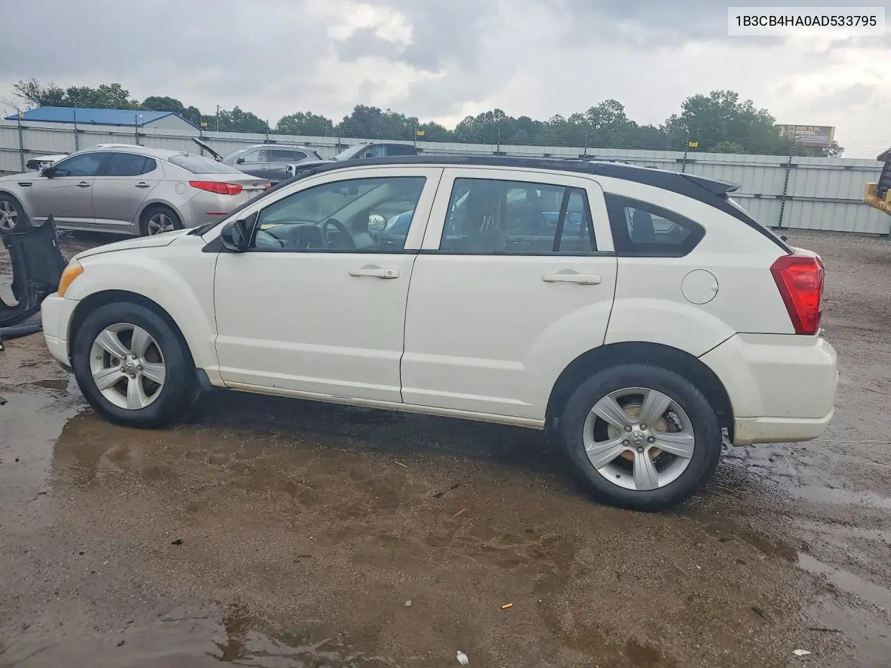 2010 Dodge Caliber Sxt VIN: 1B3CB4HA0AD533795 Lot: 57197246