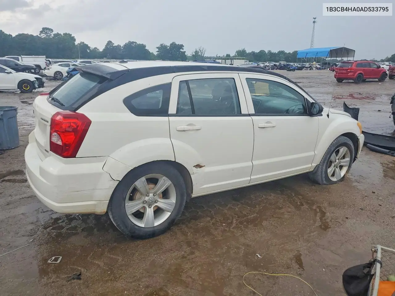 2010 Dodge Caliber Sxt VIN: 1B3CB4HA0AD533795 Lot: 57197246