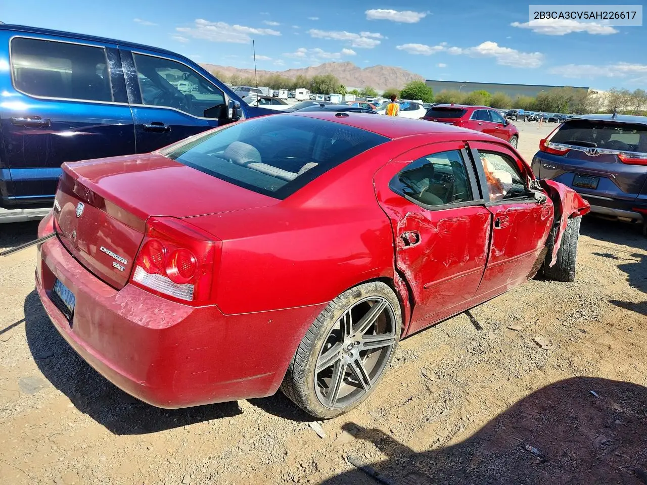 2010 Dodge Charger Sxt VIN: 2B3CA3CV5AH226617 Lot: 57960516