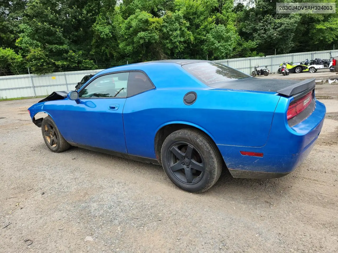 2010 Dodge Challenger Se VIN: 2B3CJ4DV5AH324003 Lot: 58002196