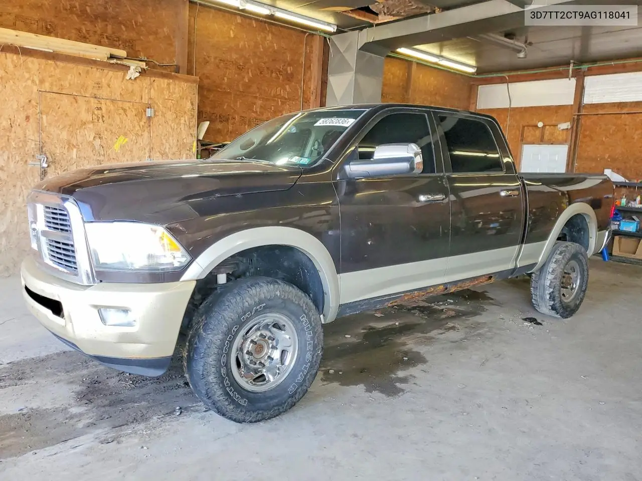 2010 Dodge Ram 2500 VIN: 3D7TT2CT9AG118041 Lot: 58262836
