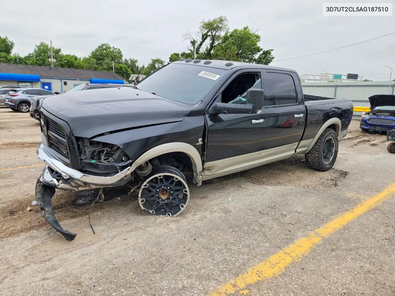 2010 Dodge Ram 2500 Laramie VIN: 3D7UT2CL5AG187510 Lot: 58608836