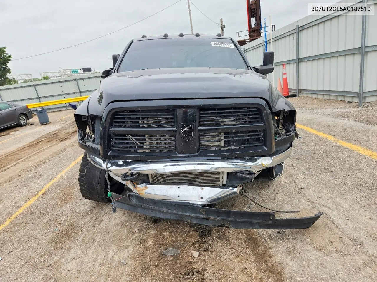2010 Dodge Ram 2500 Laramie VIN: 3D7UT2CL5AG187510 Lot: 58608836