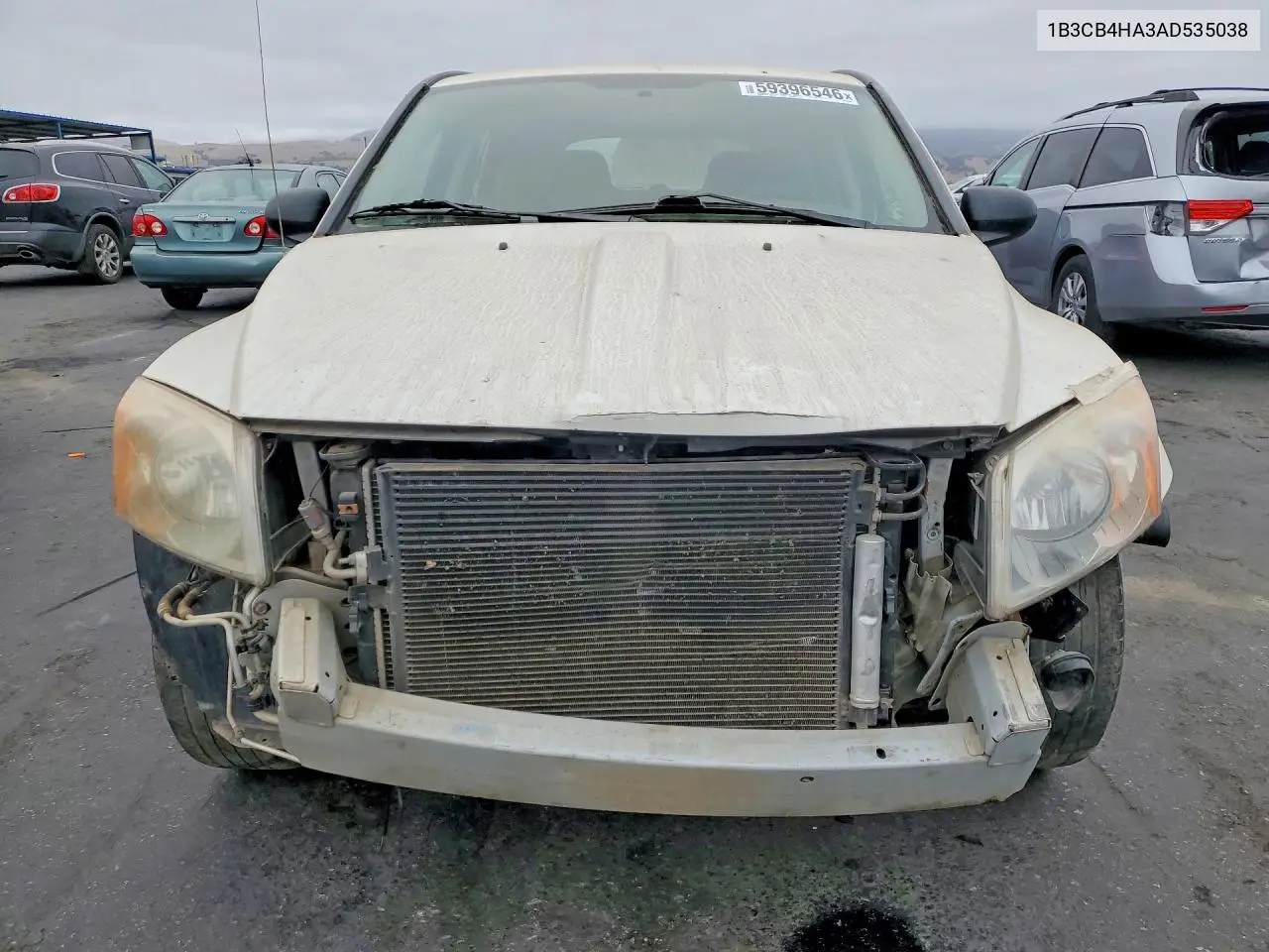 2010 Dodge Caliber Se VIN: 1B3CB4HA3AD535038 Lot: 59396546