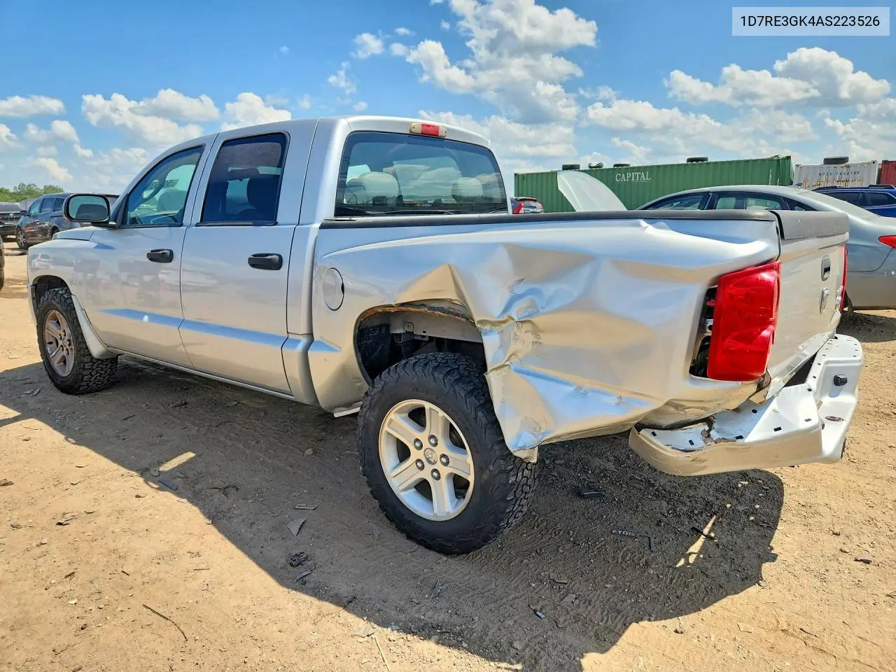 2010 Dodge Dakota Sxt VIN: 1D7RE3GK4AS223526 Lot: 59593946