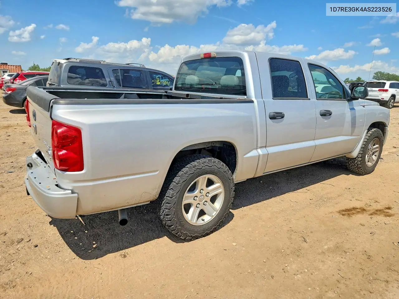 2010 Dodge Dakota Sxt VIN: 1D7RE3GK4AS223526 Lot: 59593946