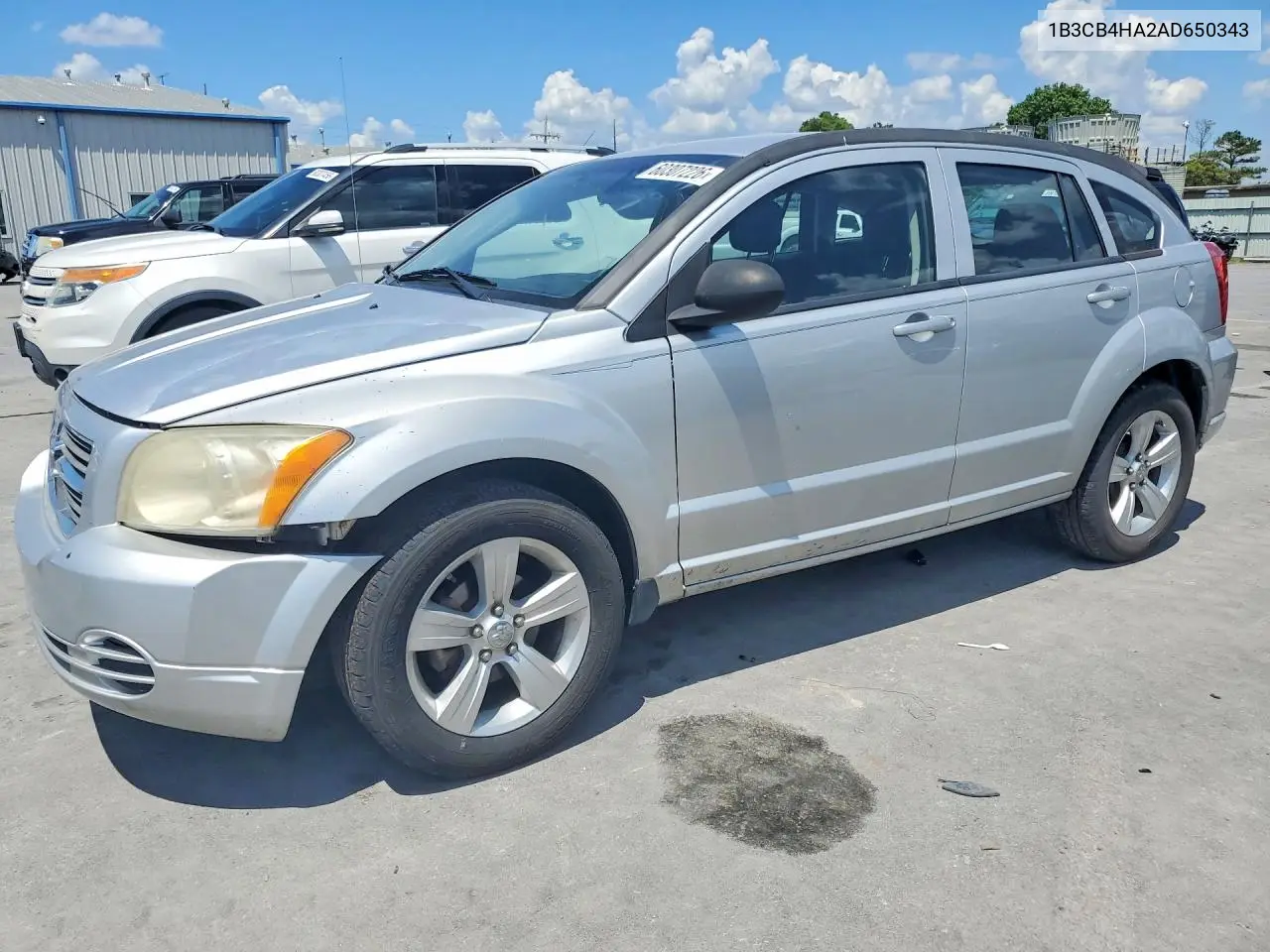 2010 Dodge Caliber Sxt VIN: 1B3CB4HA2AD650343 Lot: 60307226