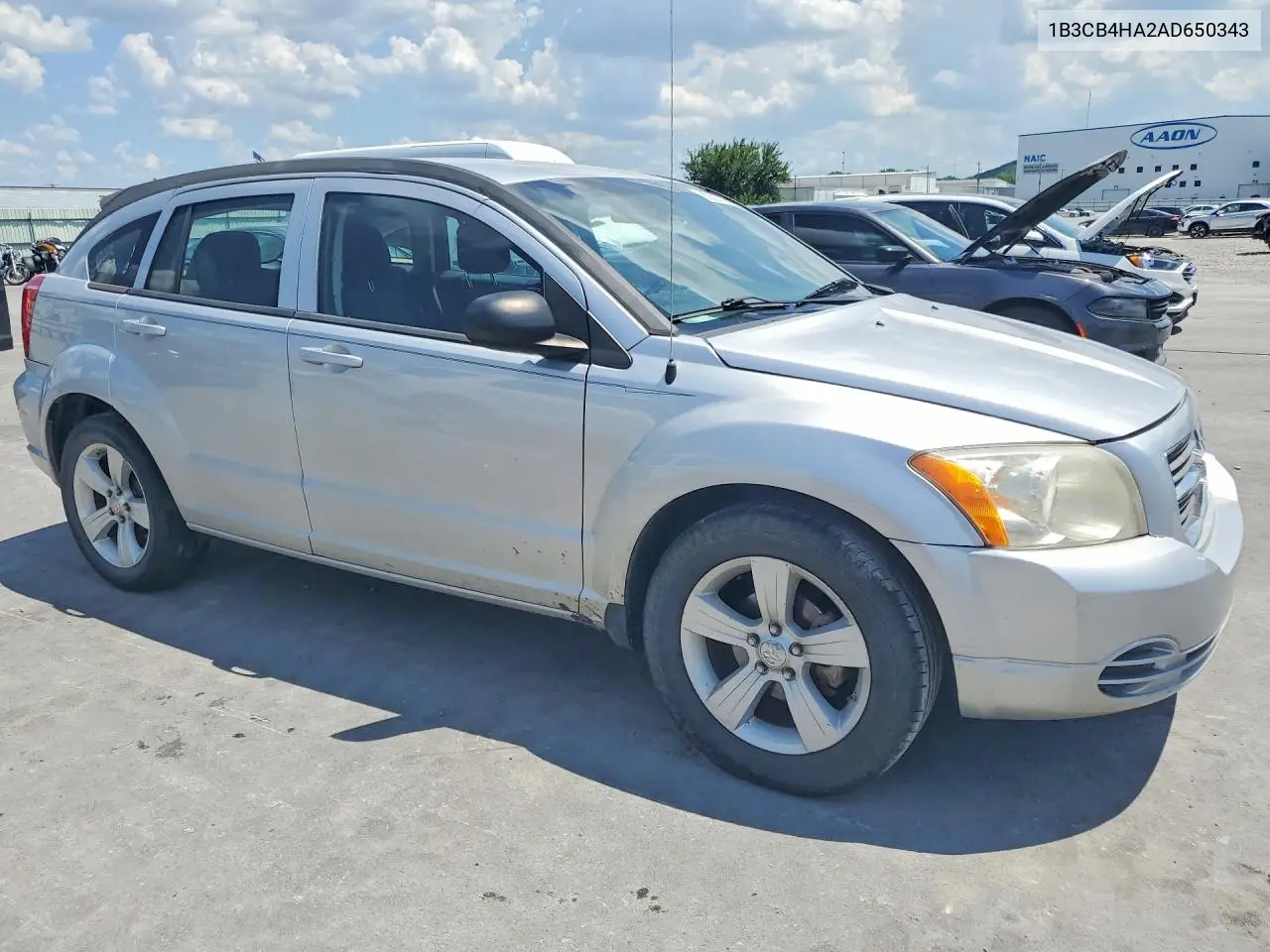 2010 Dodge Caliber Sxt VIN: 1B3CB4HA2AD650343 Lot: 60307226