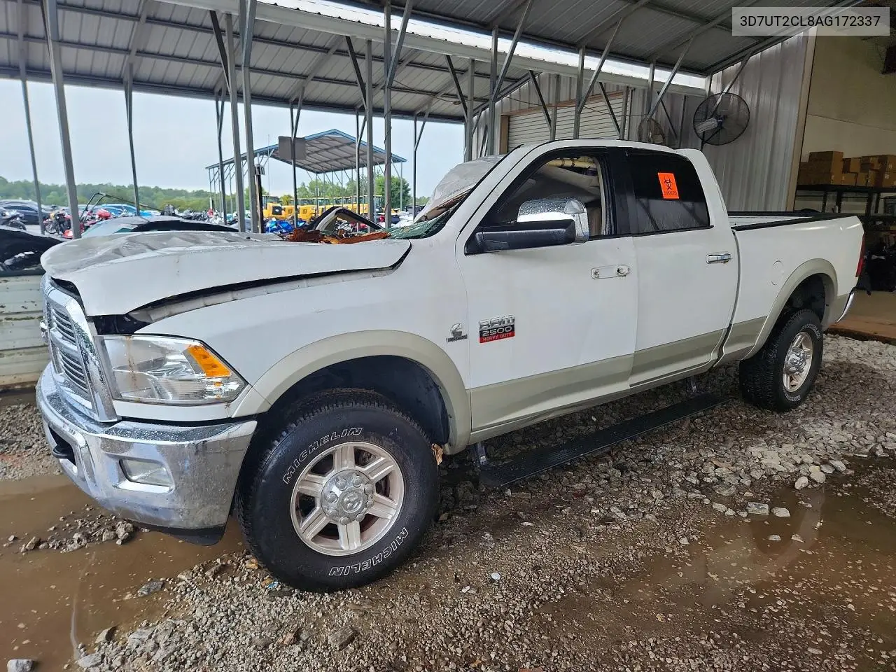 2010 Dodge Ram 2500 VIN: 3D7UT2CL8AG172337 Lot: 60648716