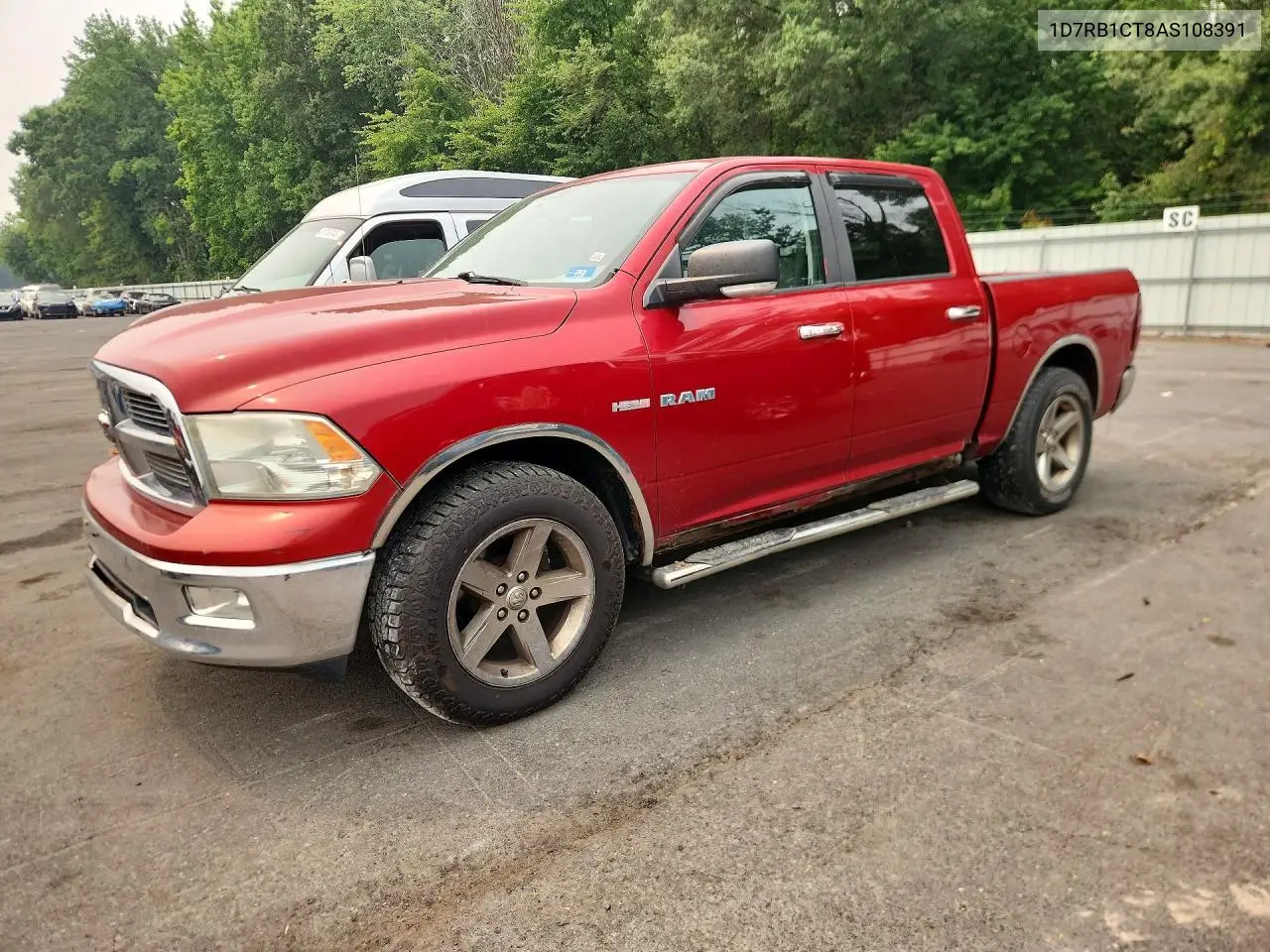 2010 Dodge Ram 1500 VIN: 1D7RB1CT8AS108391 Lot: 60968156