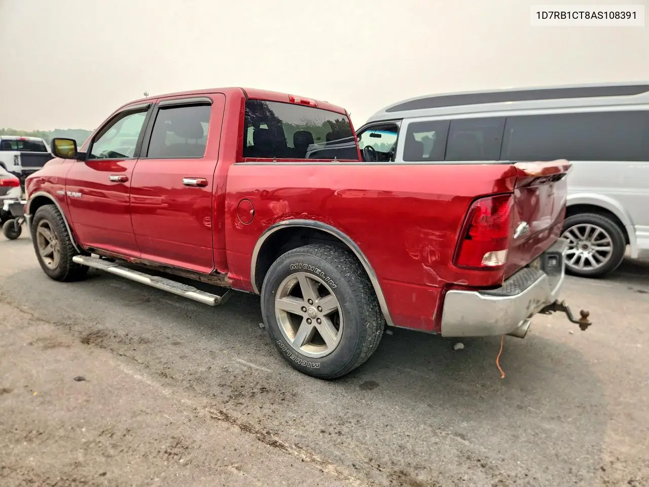 2010 Dodge Ram 1500 VIN: 1D7RB1CT8AS108391 Lot: 60968156