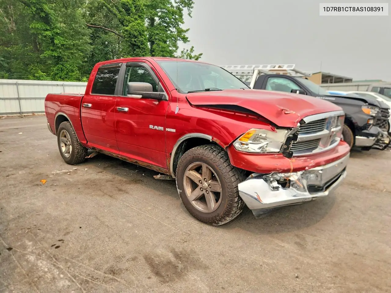 2010 Dodge Ram 1500 VIN: 1D7RB1CT8AS108391 Lot: 60968156