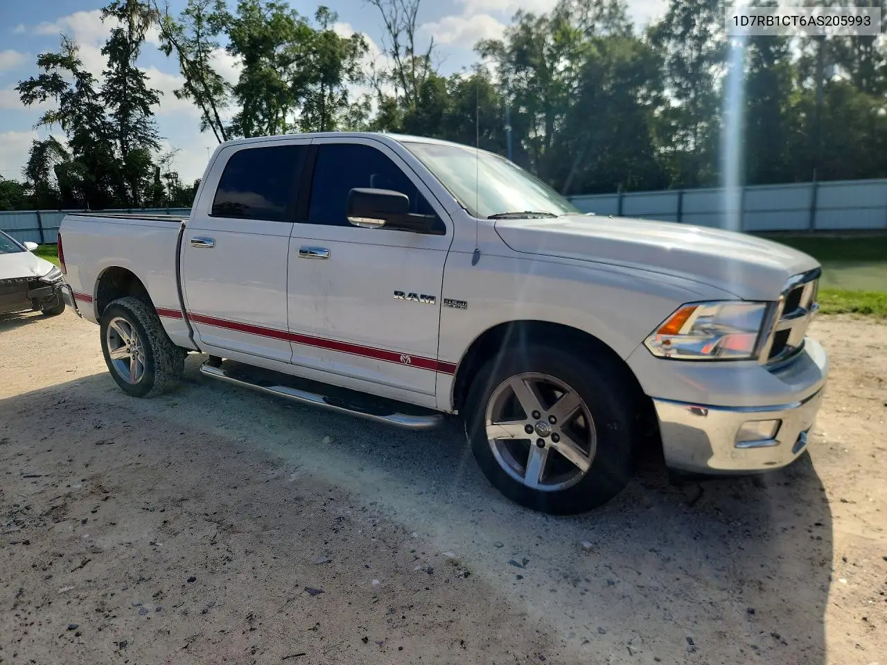 2010 Dodge Ram 1500 VIN: 1D7RB1CT6AS205993 Lot: 61848926
