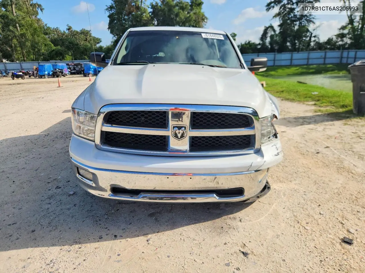2010 Dodge Ram 1500 VIN: 1D7RB1CT6AS205993 Lot: 61848926
