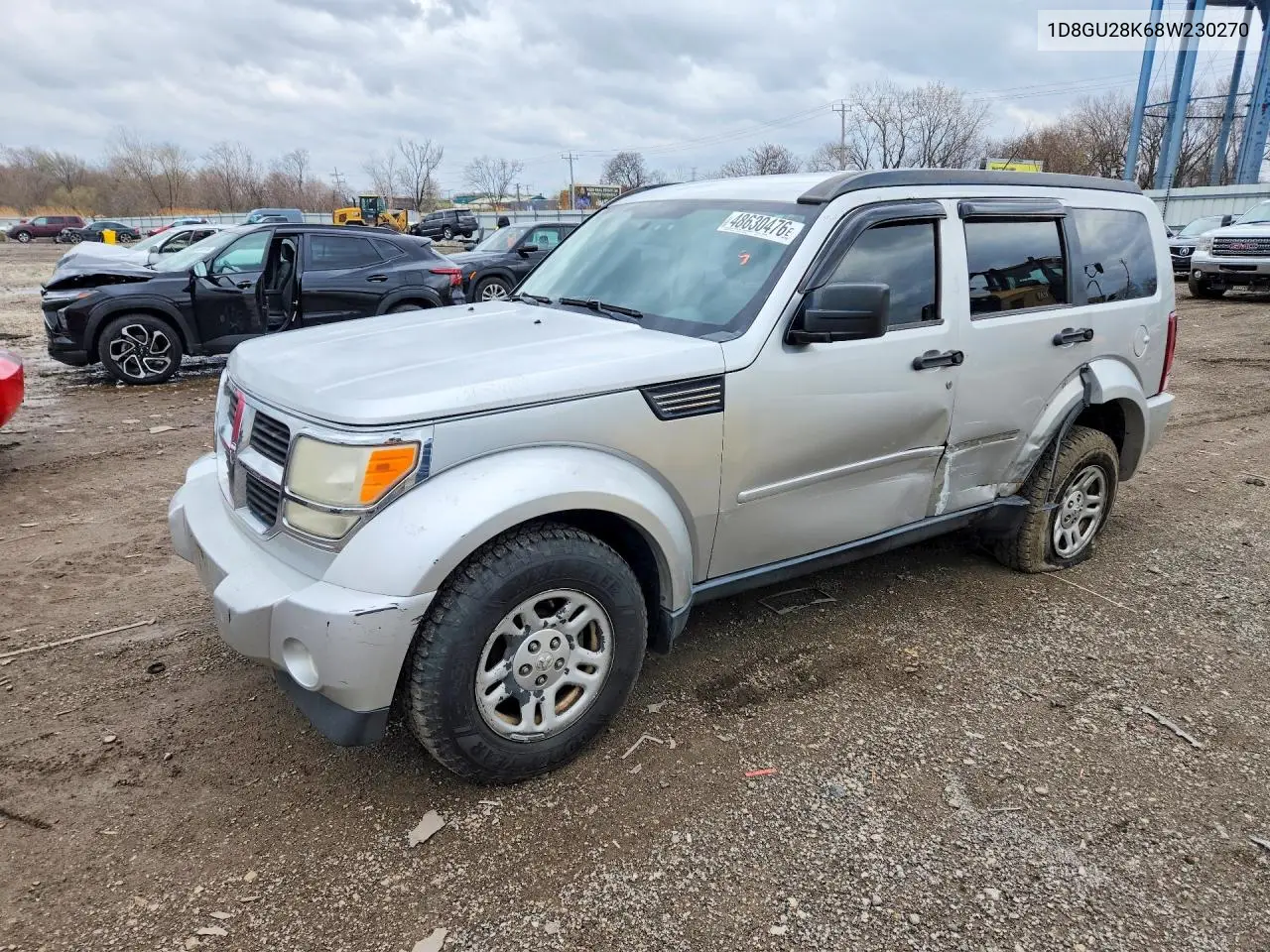 2011 Dodge Nitro VIN: 1D8GU28K68W230270 Lot: 48630476