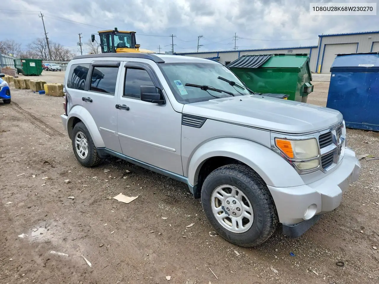 2011 Dodge Nitro VIN: 1D8GU28K68W230270 Lot: 48630476