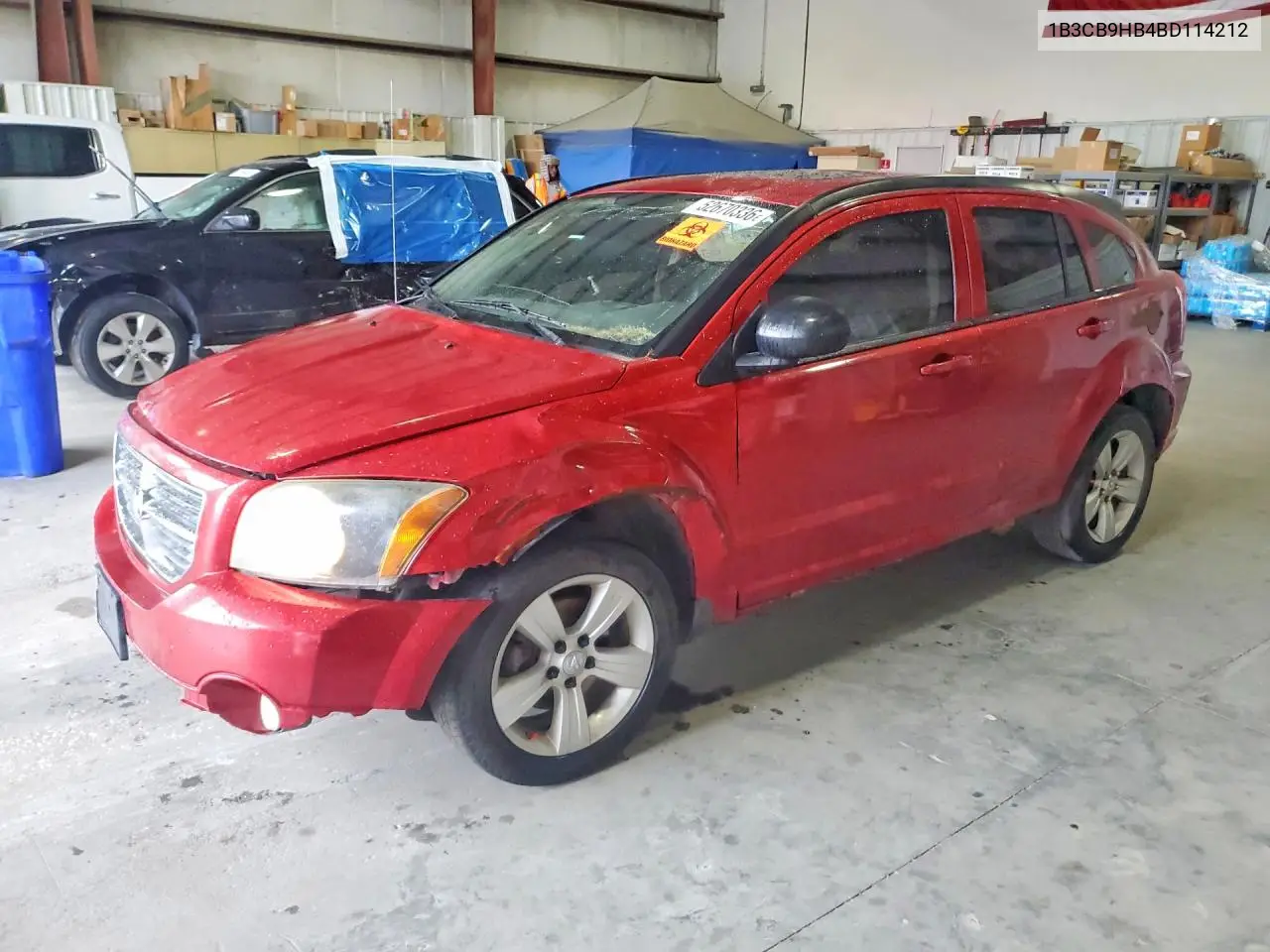 2011 Dodge Caliber Uptown VIN: 1B3CB9HB4BD114212 Lot: 52670336
