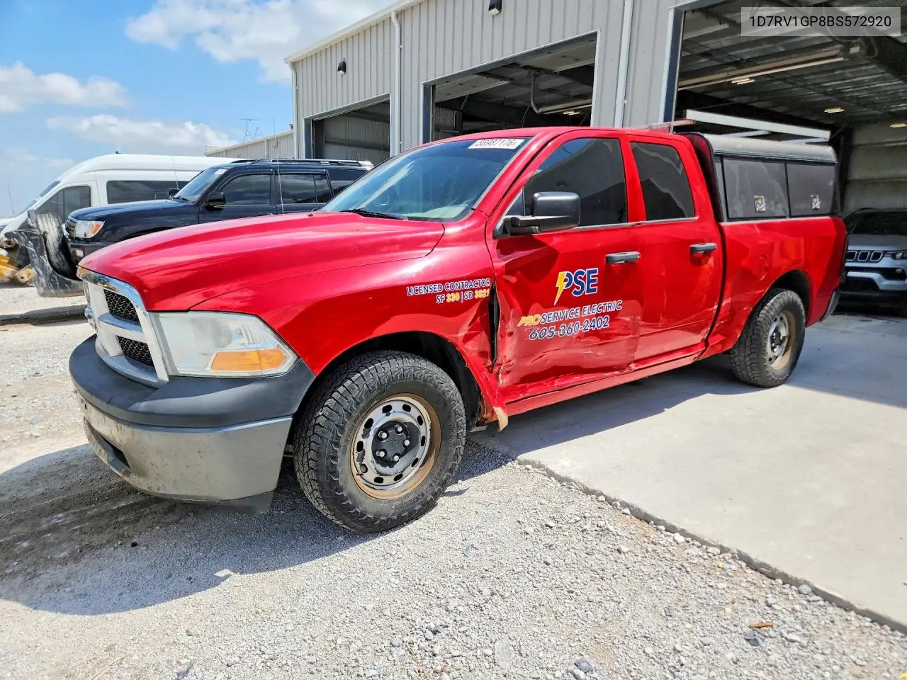 2011 Dodge Ram 1500 VIN: 1D7RV1GP8BS572920 Lot: 56987176