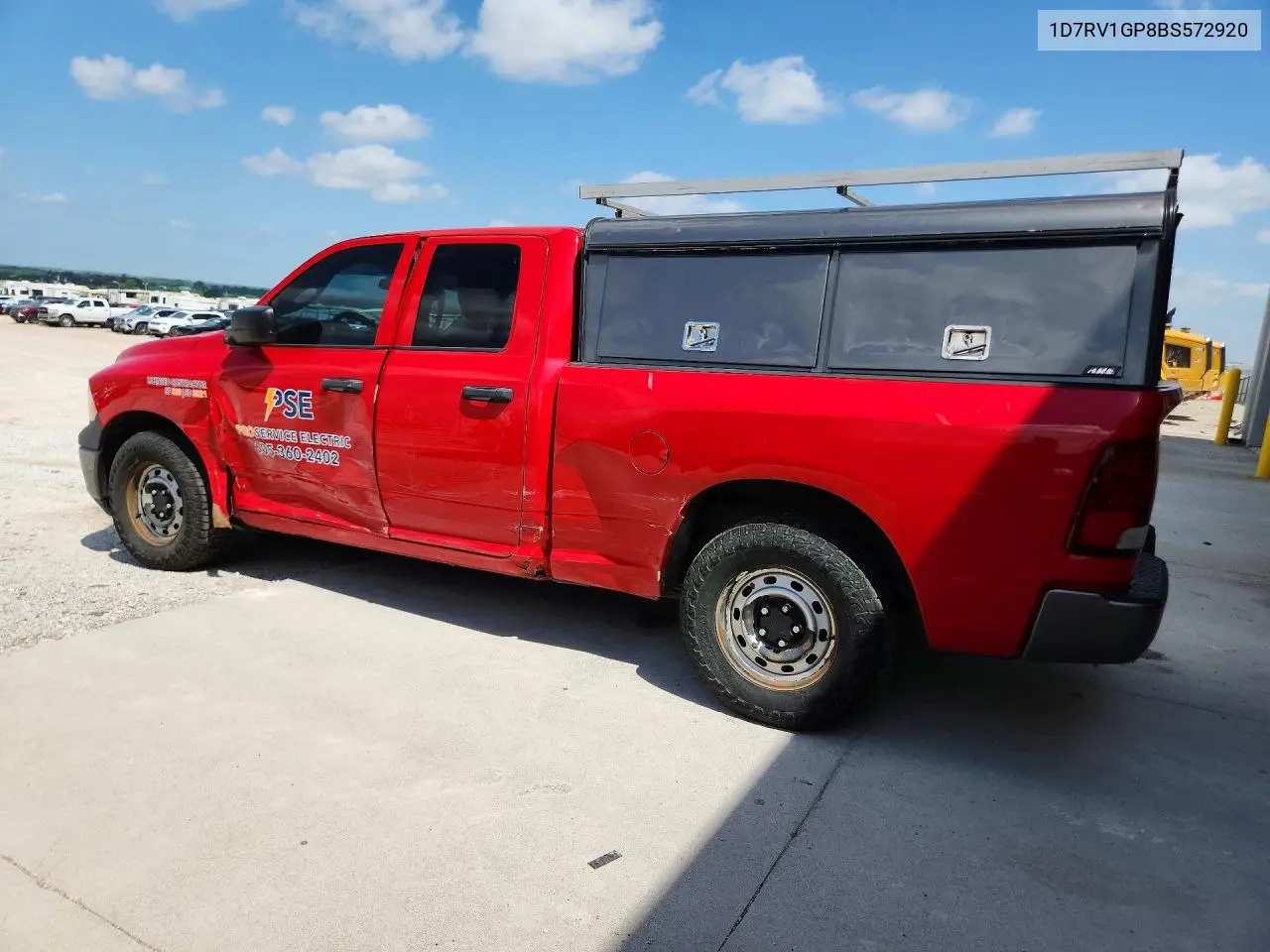 2011 Dodge Ram 1500 VIN: 1D7RV1GP8BS572920 Lot: 56987176