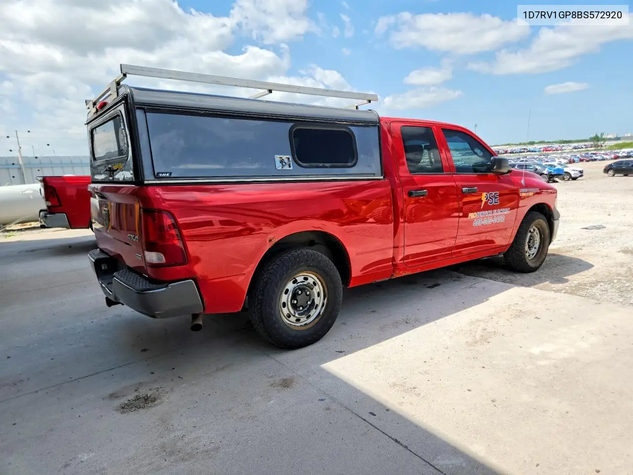2011 Dodge Ram 1500 VIN: 1D7RV1GP8BS572920 Lot: 56987176
