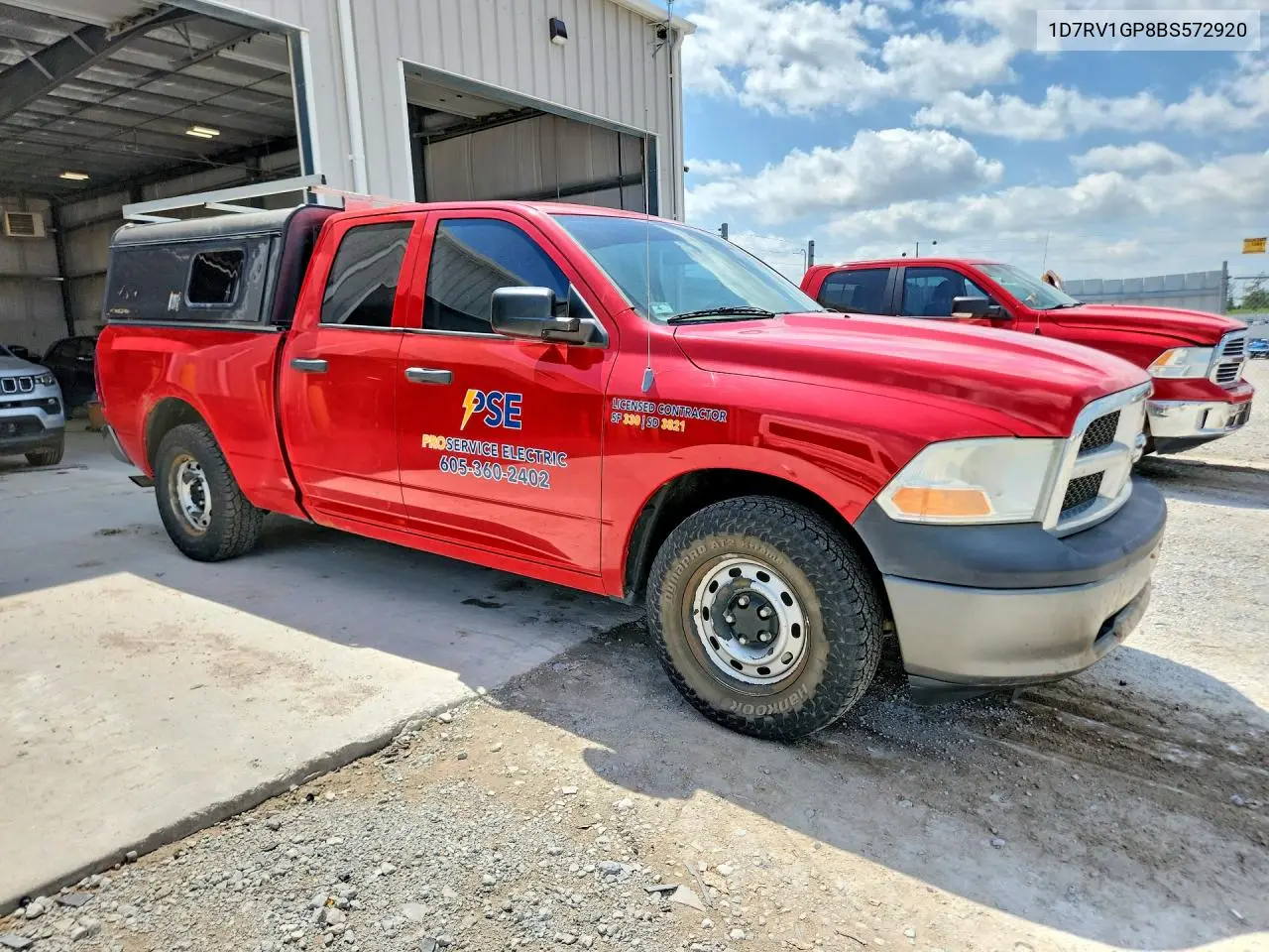 2011 Dodge Ram 1500 VIN: 1D7RV1GP8BS572920 Lot: 56987176