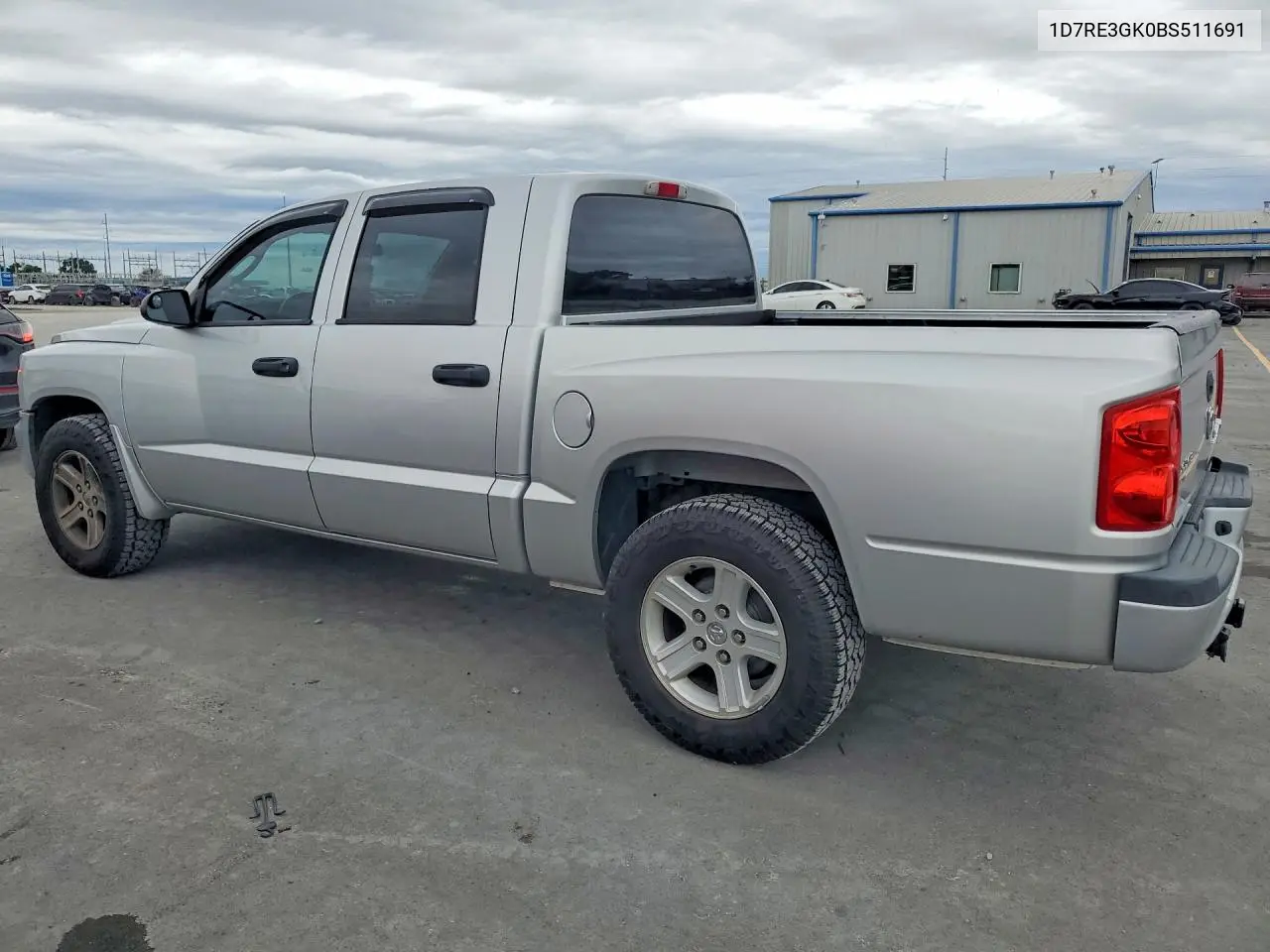 2011 Dodge Dakota Slt VIN: 1D7RE3GK0BS511691 Lot: 57302386