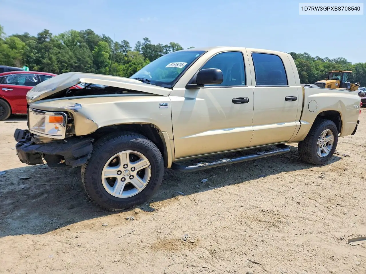 2011 Dodge Dakota Slt VIN: 1D7RW3GPXBS708540 Lot: 57508316