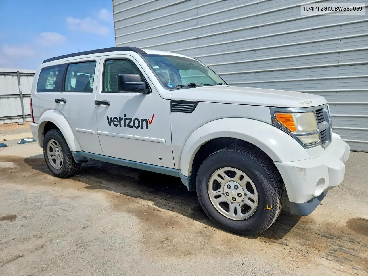 2011 Dodge Nitro Se VIN: 1D4PT2GK0BW589059 Lot: 57616736