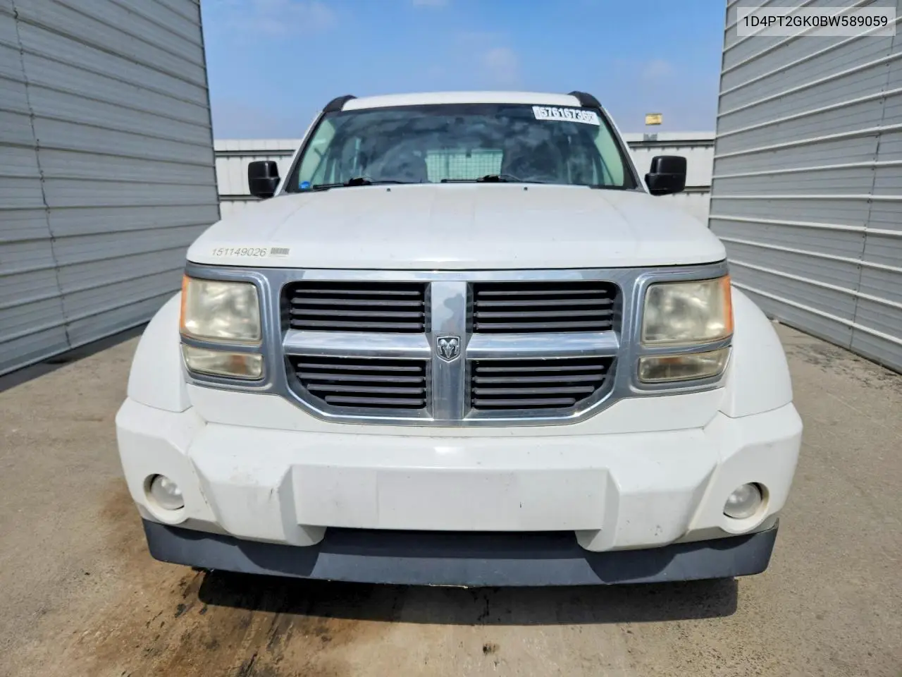 2011 Dodge Nitro Se VIN: 1D4PT2GK0BW589059 Lot: 57616736