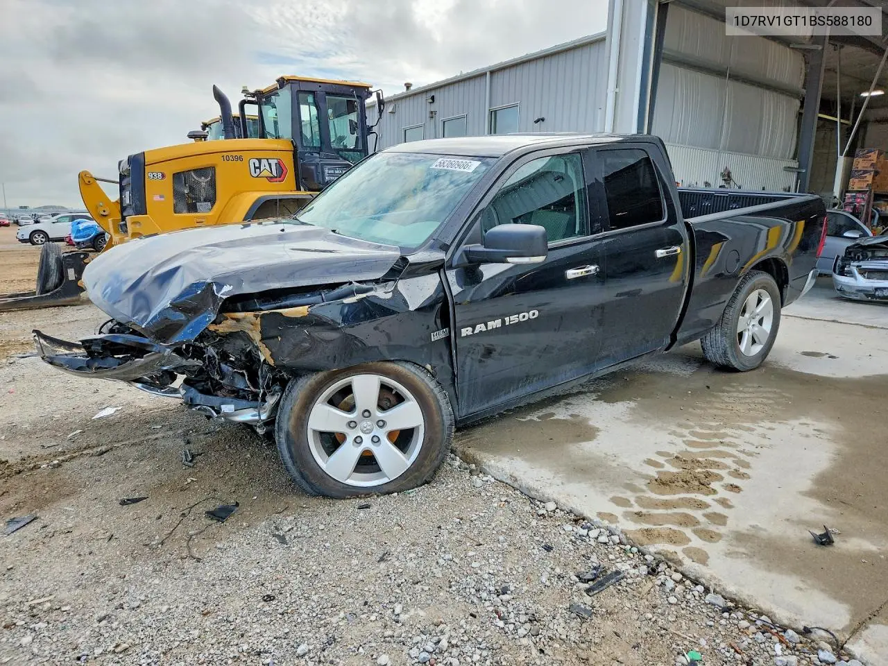 2011 Dodge Ram 1500 VIN: 1D7RV1GT1BS588180 Lot: 58360986