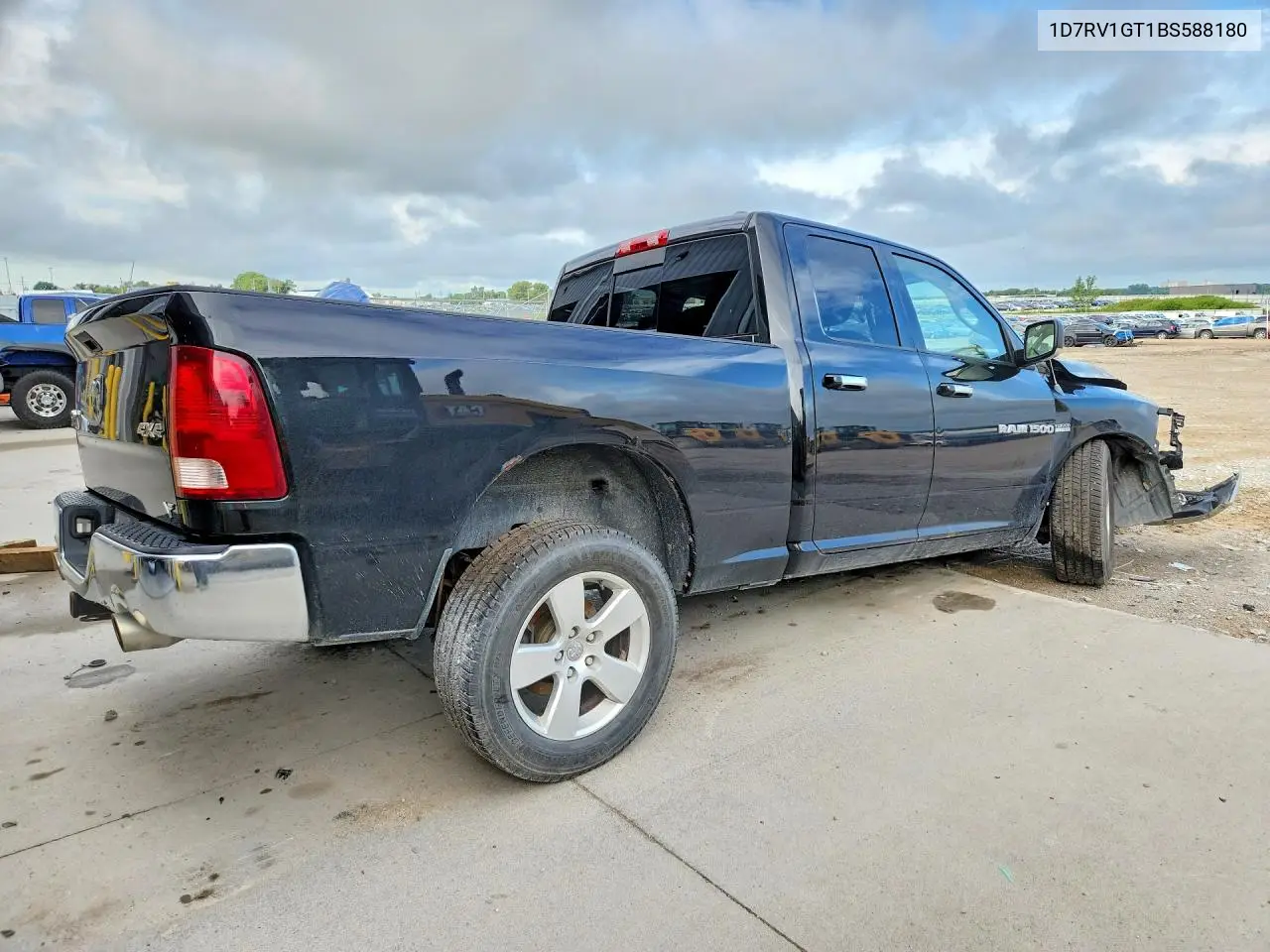 2011 Dodge Ram 1500 VIN: 1D7RV1GT1BS588180 Lot: 58360986