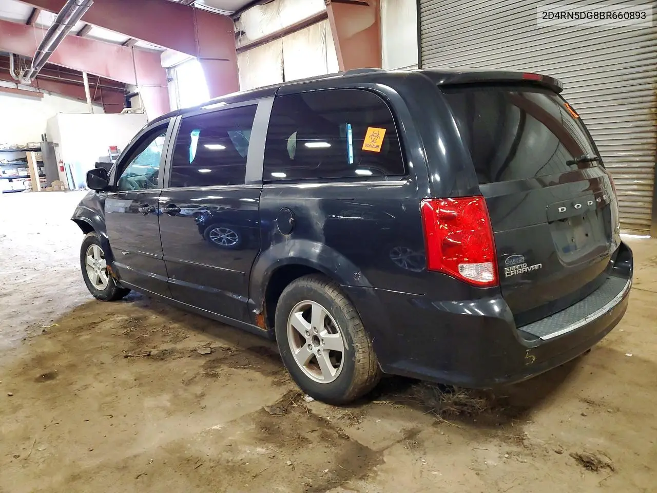 2011 Dodge Grand Caravan Crew VIN: 2D4RN5DG8BR660893 Lot: 58393756