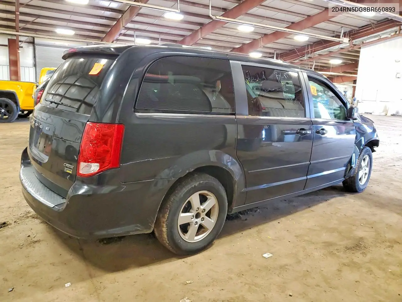 2011 Dodge Grand Caravan Crew VIN: 2D4RN5DG8BR660893 Lot: 58393756