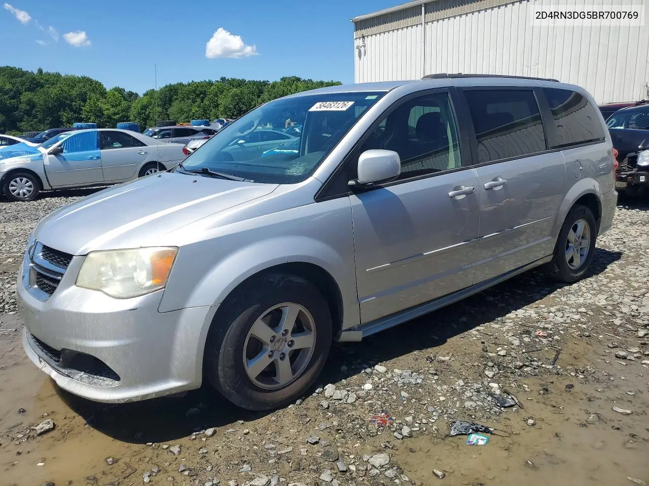 2011 Dodge Grand Caravan Mainstreet VIN: 2D4RN3DG5BR700769 Lot: 58463126