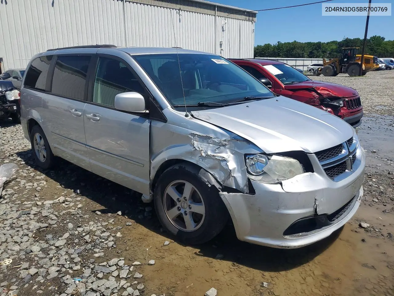 2011 Dodge Grand Caravan Mainstreet VIN: 2D4RN3DG5BR700769 Lot: 58463126