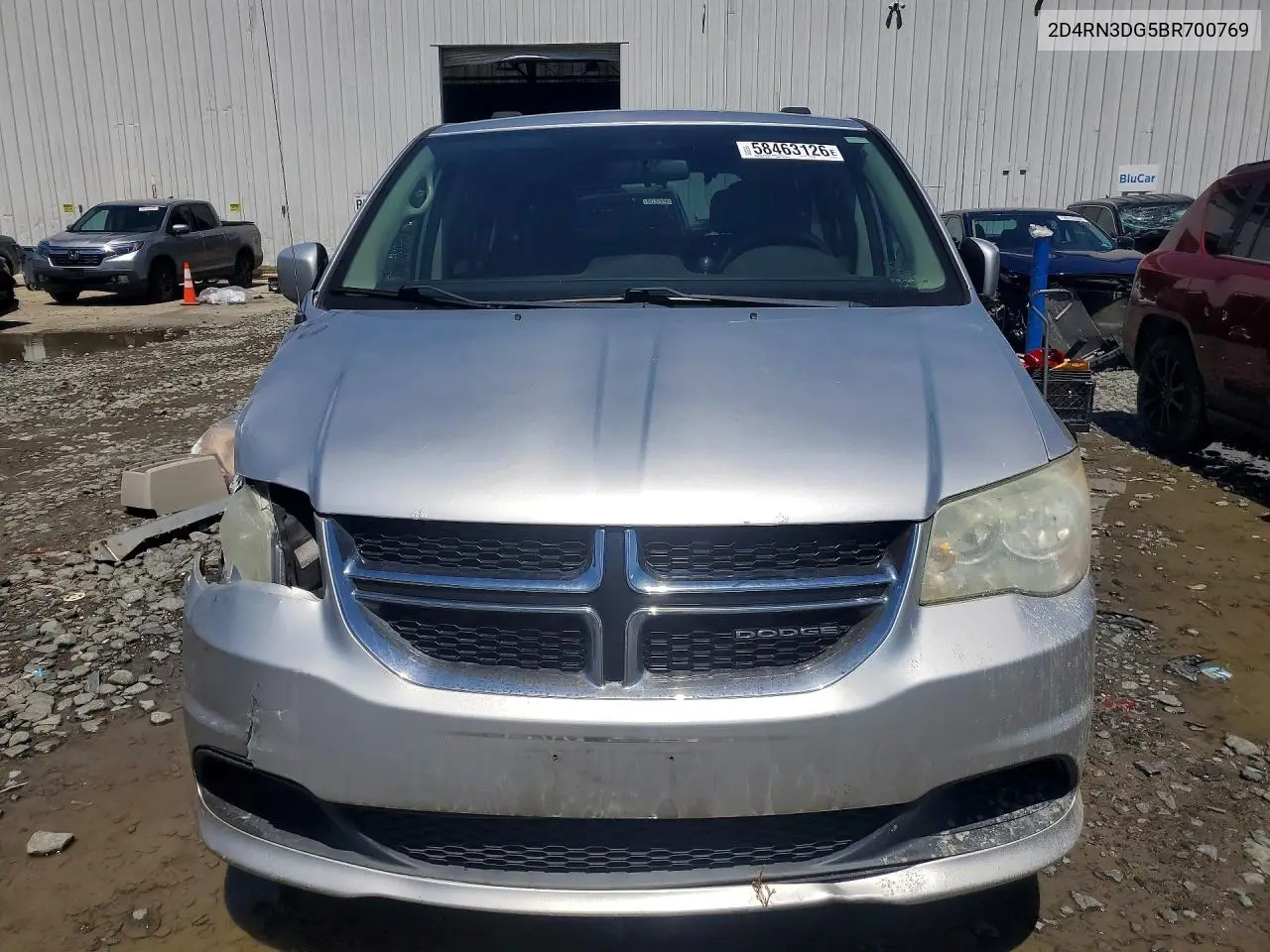 2011 Dodge Grand Caravan Mainstreet VIN: 2D4RN3DG5BR700769 Lot: 58463126