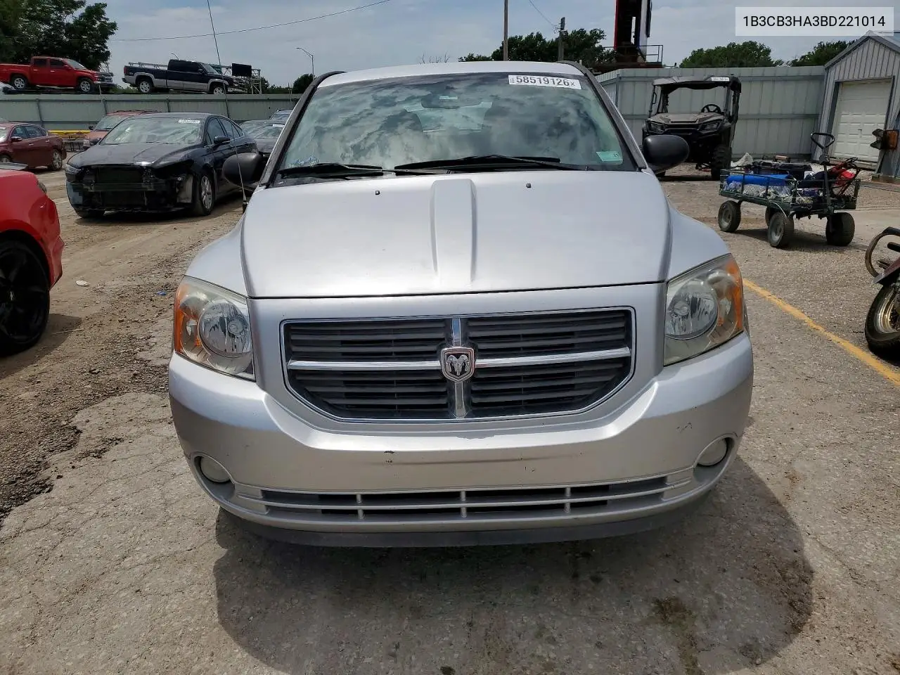 2011 Dodge Caliber Mainstreet VIN: 1B3CB3HA3BD221014 Lot: 58519126