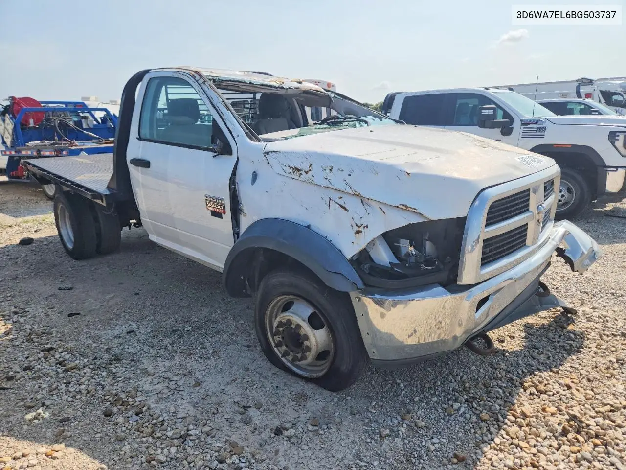 2011 Dodge Ram 5500 St VIN: 3D6WA7EL6BG503737 Lot: 58714256