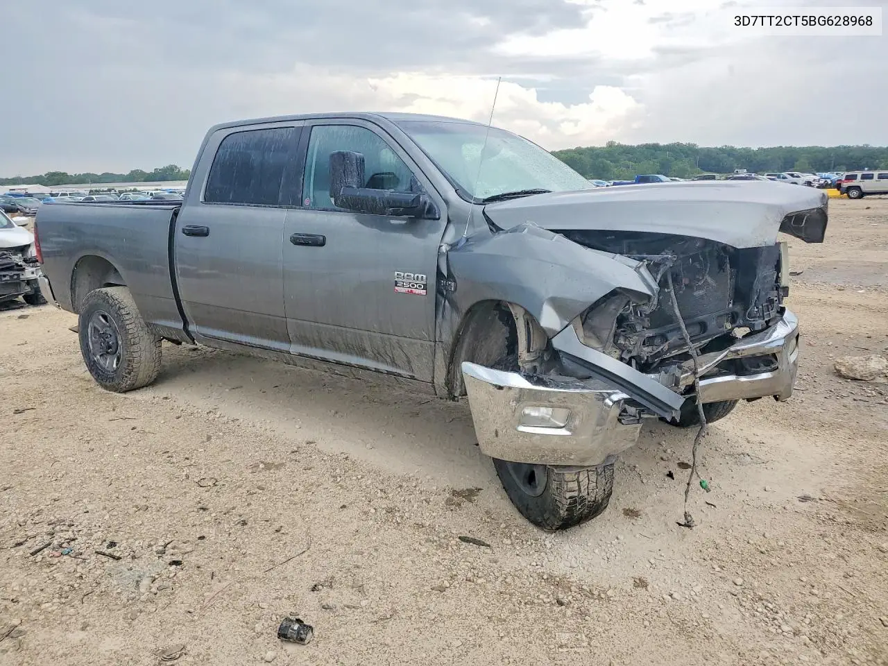 2011 Dodge Ram 2500 VIN: 3D7TT2CT5BG628968 Lot: 61410136