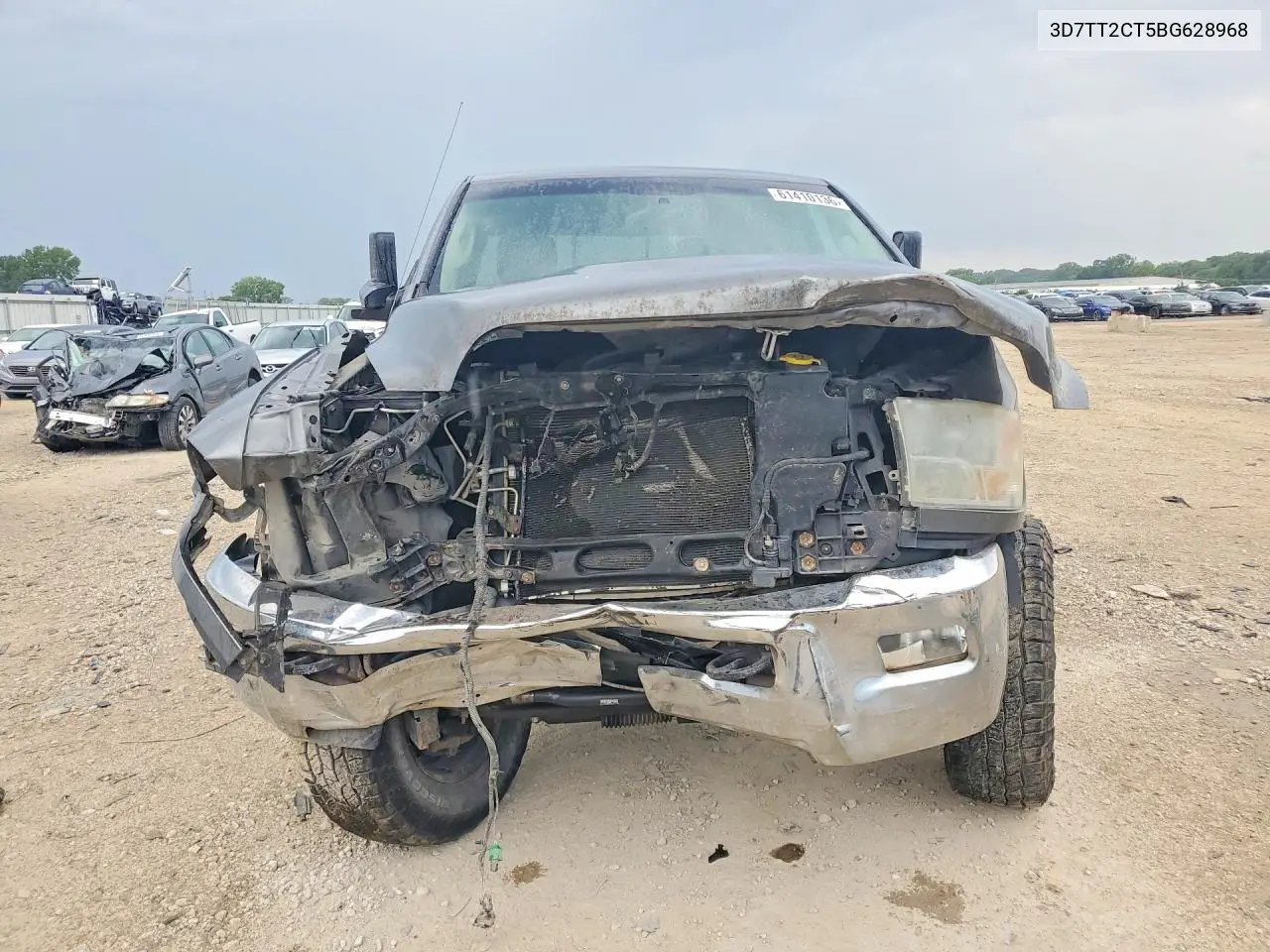 2011 Dodge Ram 2500 VIN: 3D7TT2CT5BG628968 Lot: 61410136