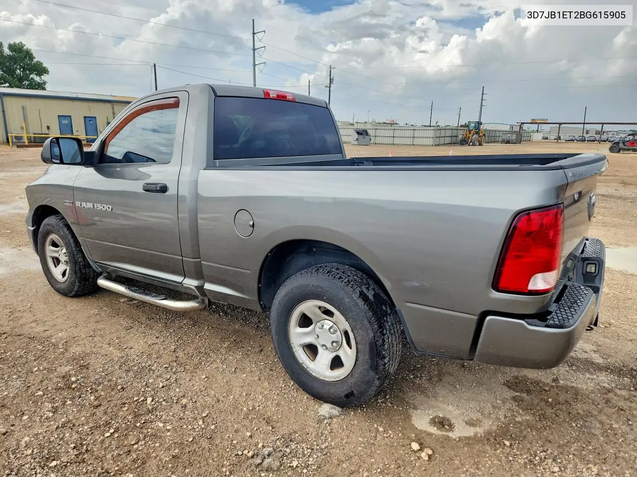 2011 Dodge Ram 1500 VIN: 3D7JB1ET2BG615905 Lot: 61607246