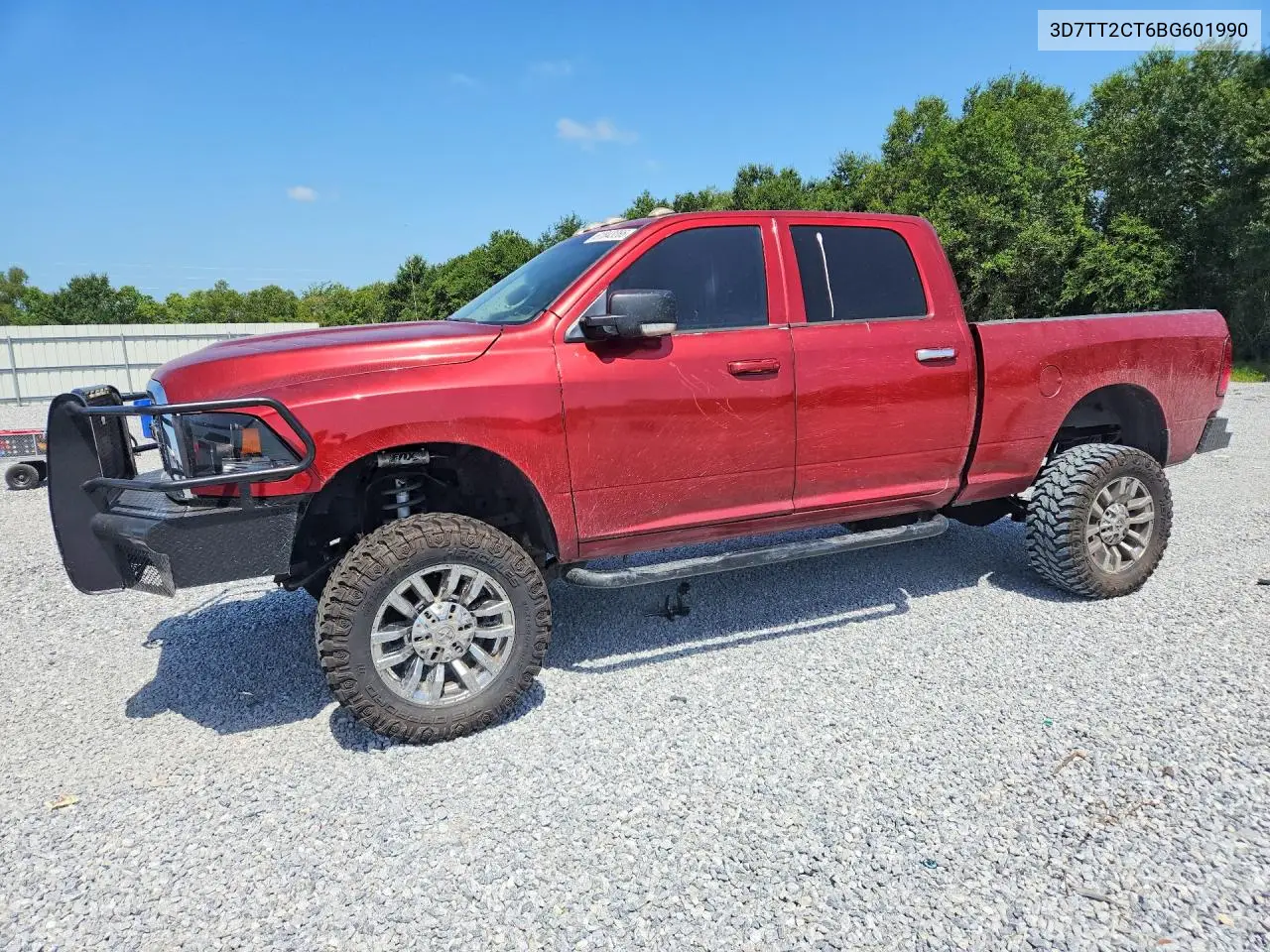 2011 Dodge Ram 2500 VIN: 3D7TT2CT6BG601990 Lot: 61843286