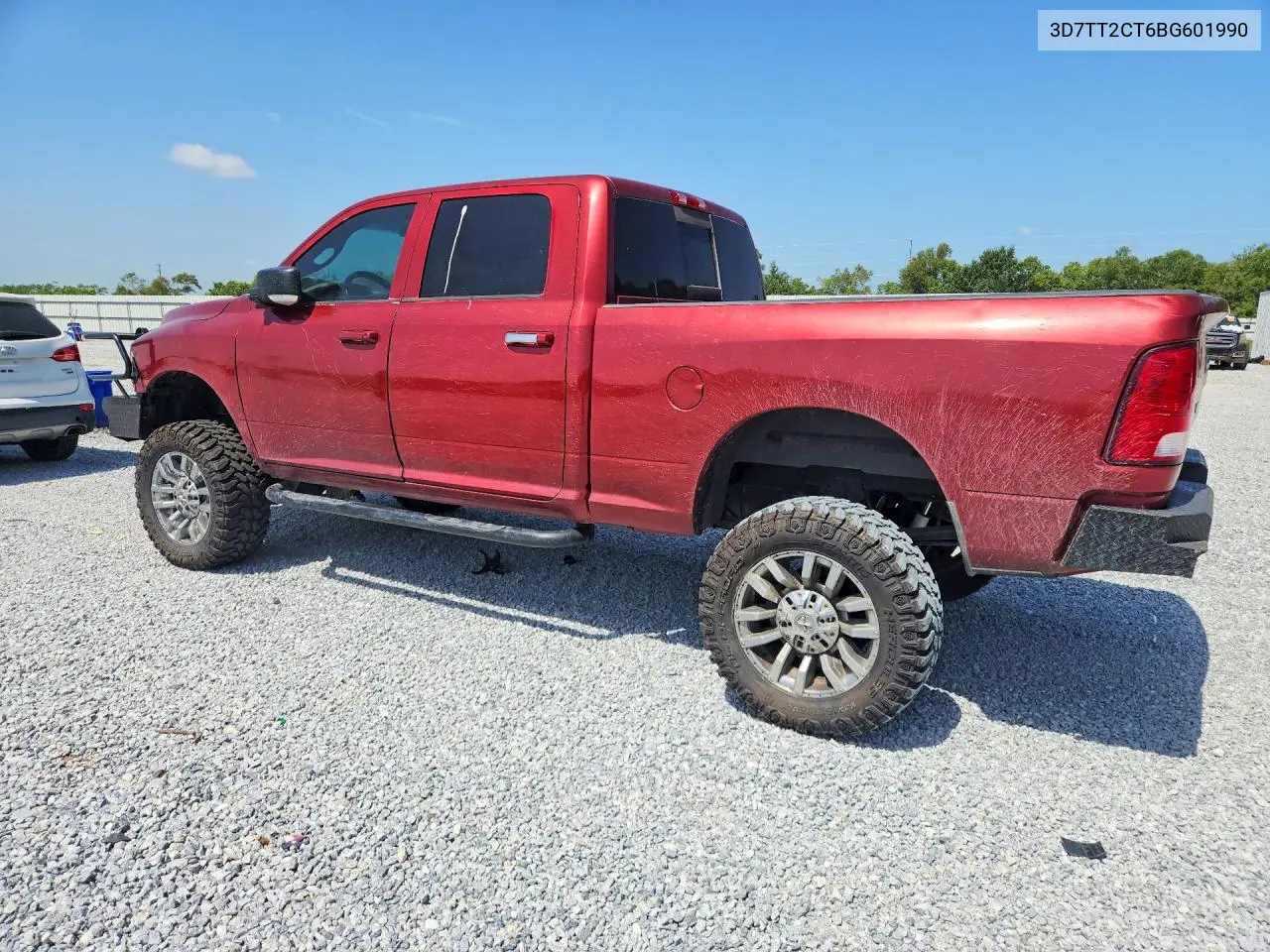 2011 Dodge Ram 2500 VIN: 3D7TT2CT6BG601990 Lot: 61843286