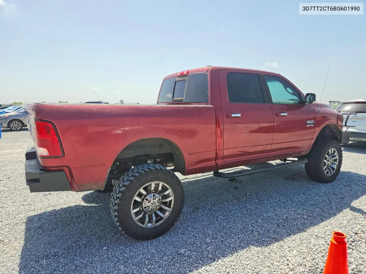 2011 Dodge Ram 2500 VIN: 3D7TT2CT6BG601990 Lot: 61843286