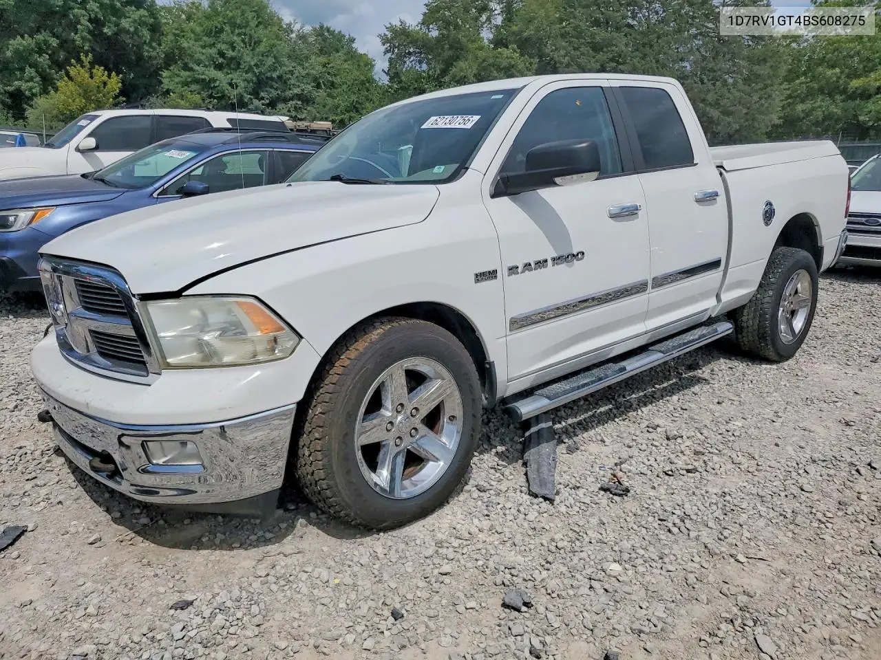 2011 Dodge Ram 1500 VIN: 1D7RV1GT4BS608275 Lot: 62130756