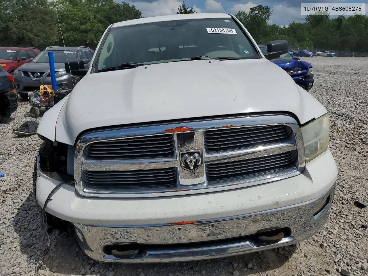 2011 Dodge Ram 1500 VIN: 1D7RV1GT4BS608275 Lot: 62130756